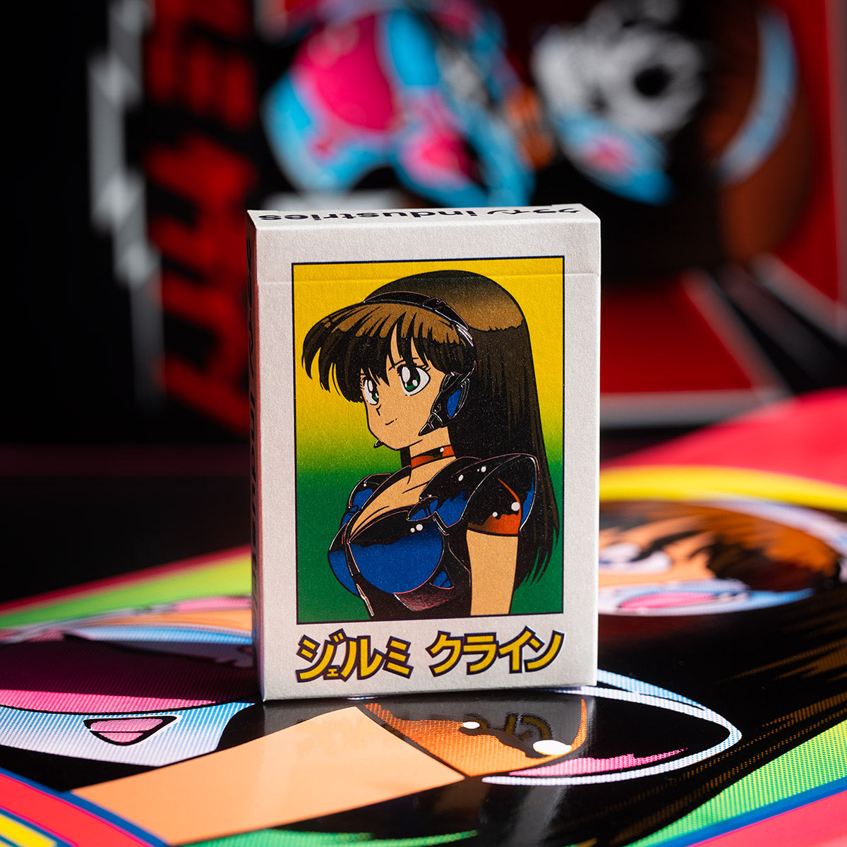 JEREMY KLEIN DREAM GIRL PLAYING CARDS SILVER FOIL LIMITED EDITION