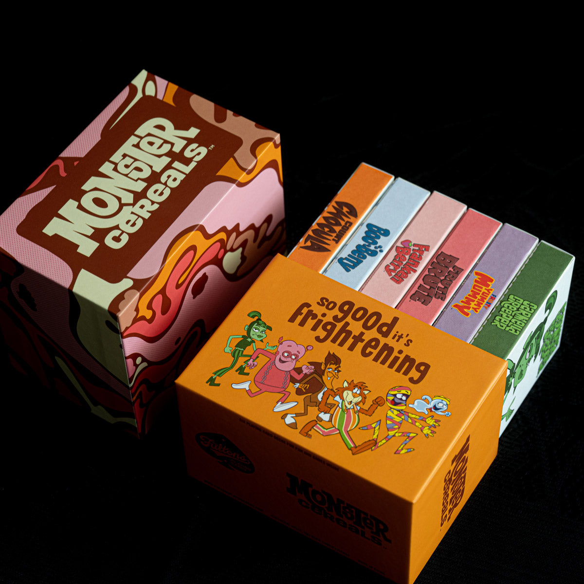 MONSTER CEREALS Limited Edition SIX PACK BOX SET Collection Fulton's Playing Cards MONSTER CEREALS Limited Edition SIX PACK BOX SET Collection Fulton's Playing Cards