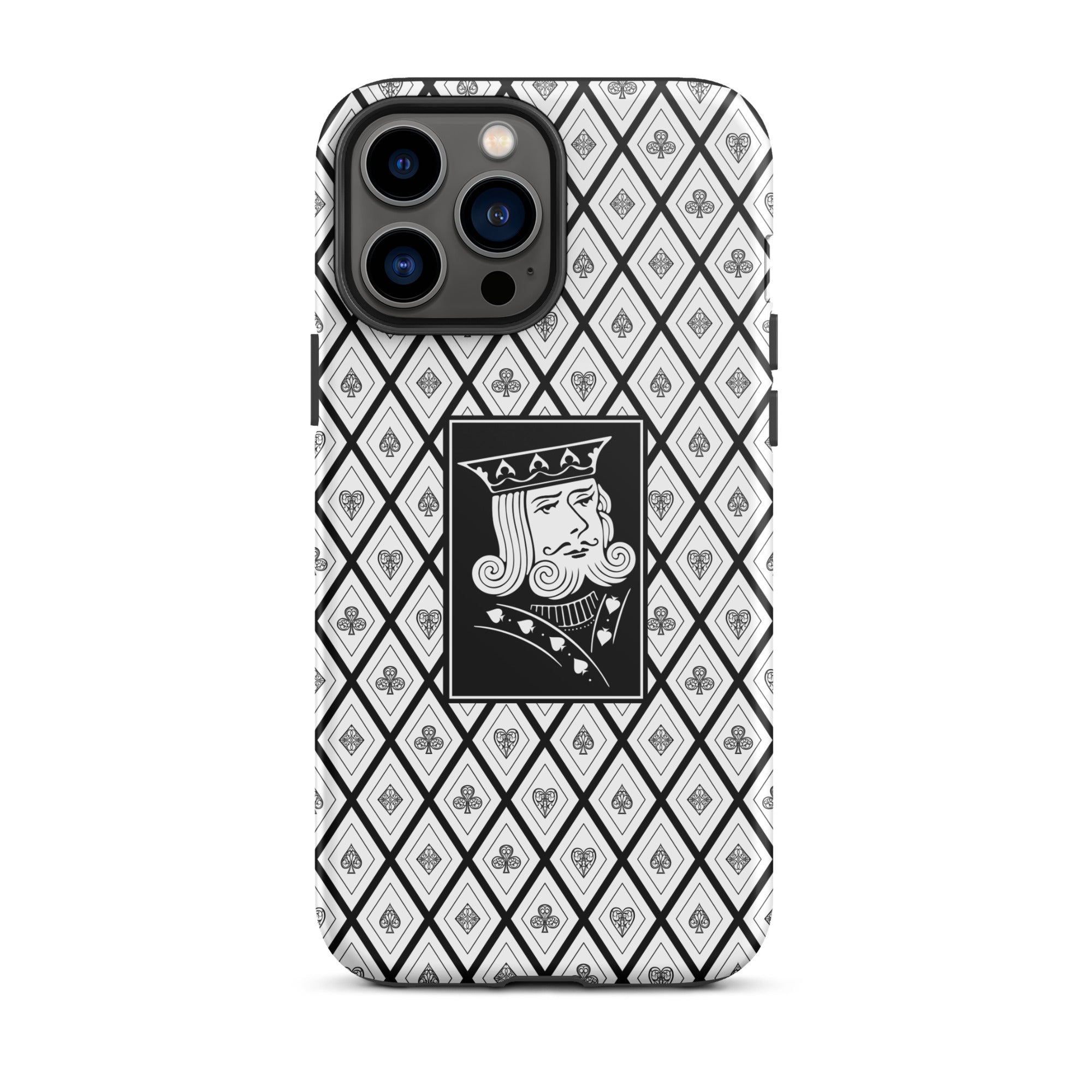 Fulton's Playing Cards King Emblem iPhone Case