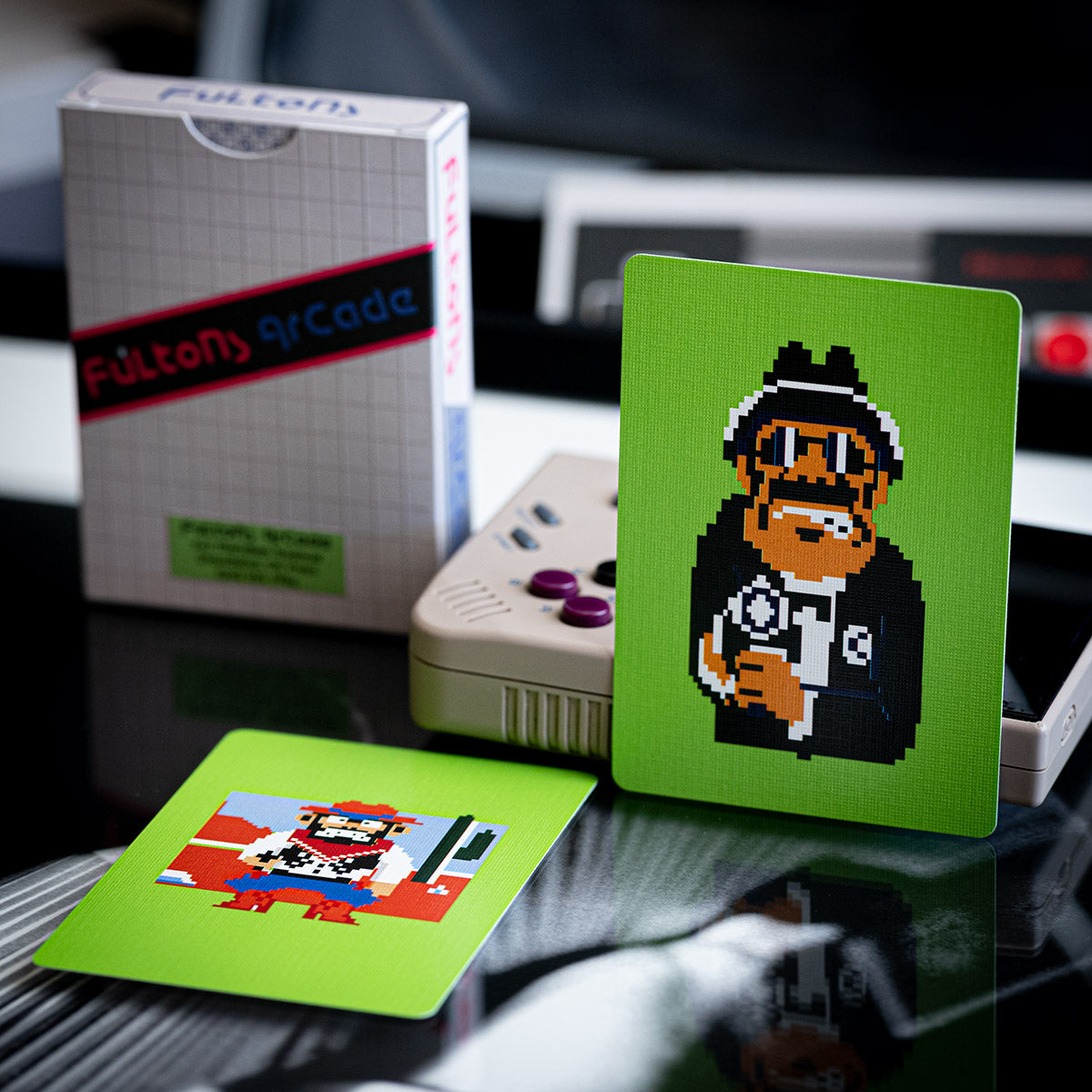 FULTON'S ARCADE GAMEBOY SIGNED AP EDITION – Fulton's Playing Cards