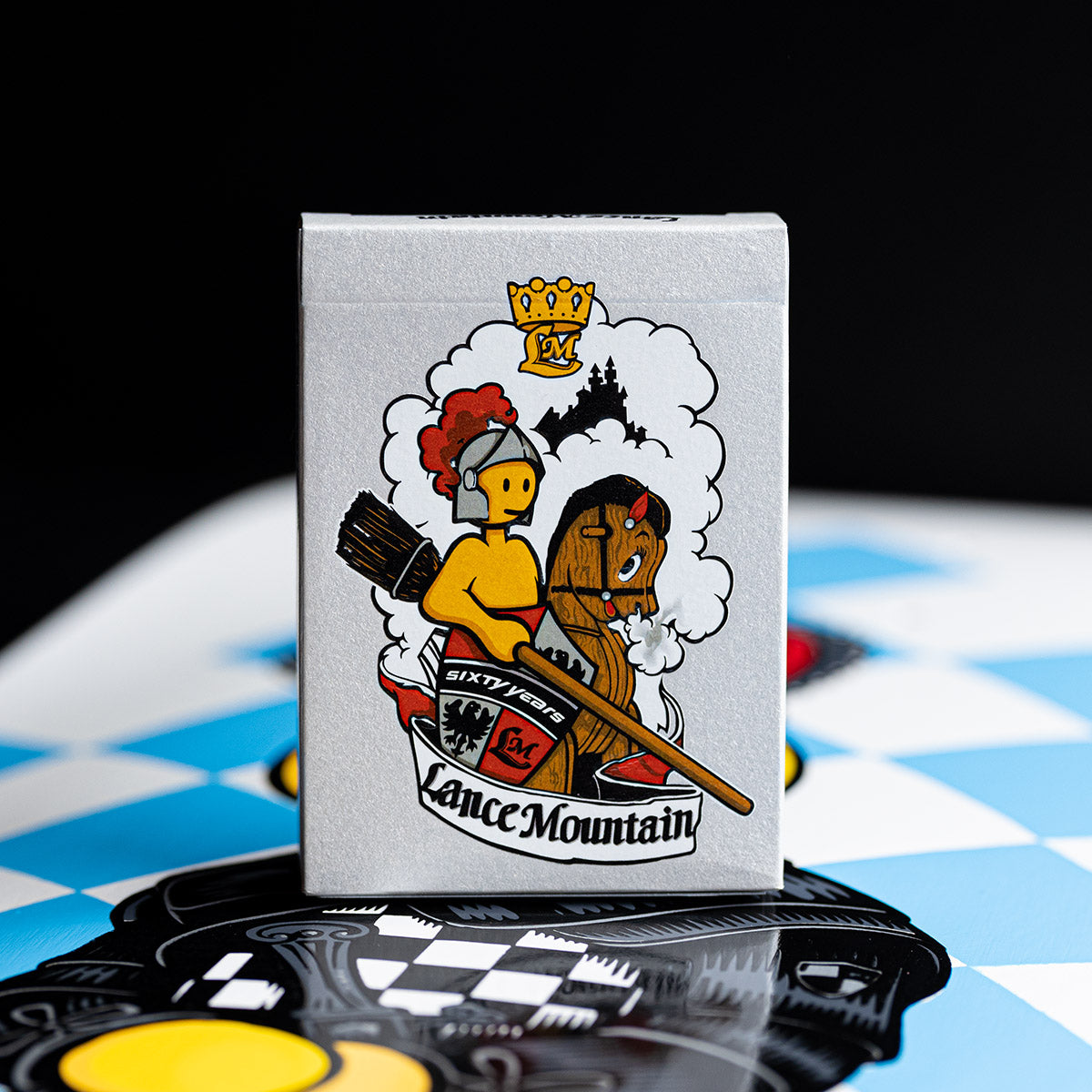 LANCE MOUNTAIN SILVER ANNIVERSARY DOUGHBOY PLAYING CARDS