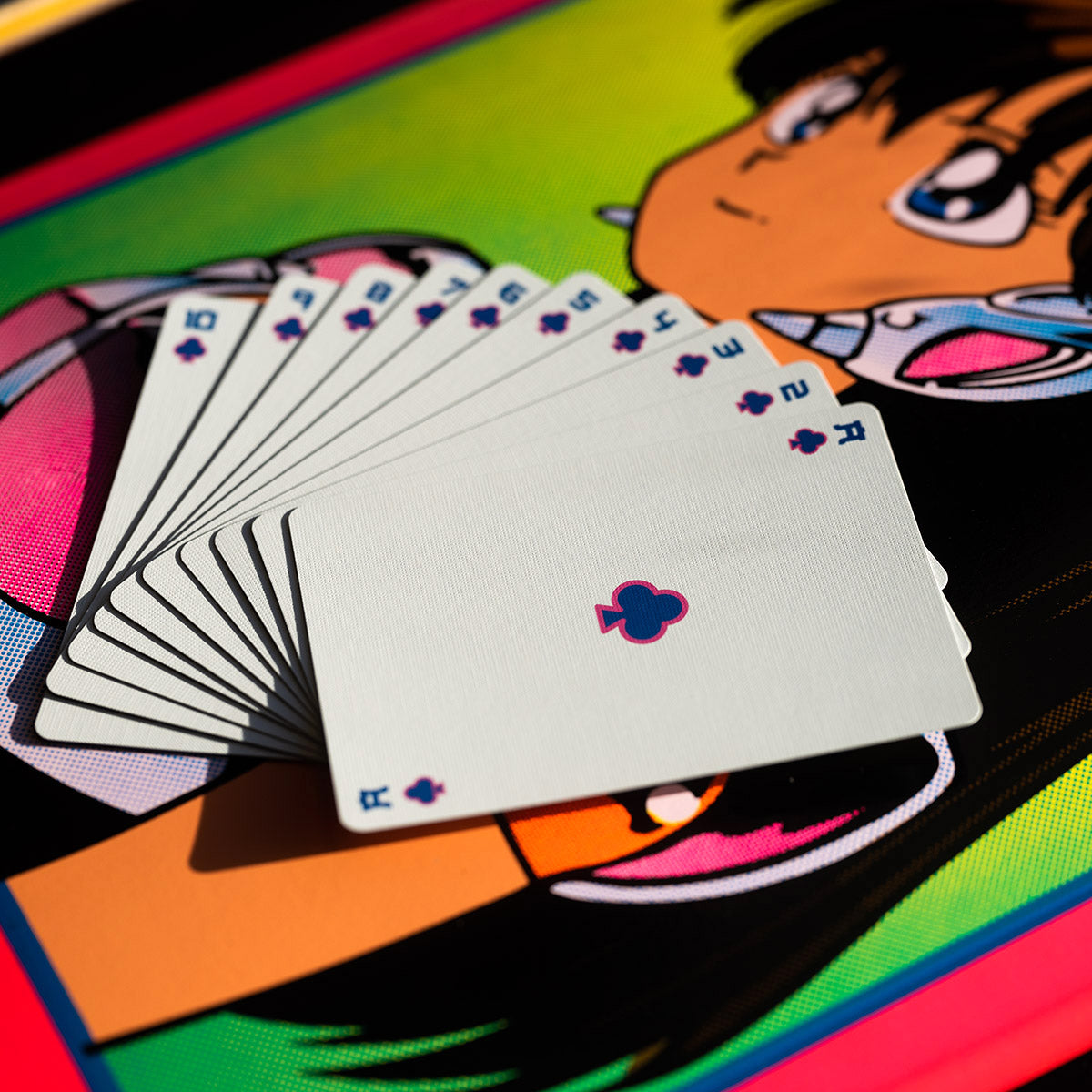 JEREMY KLEIN DREAM GIRL PLAYING CARDS SILVER FOIL LIMITED EDITION