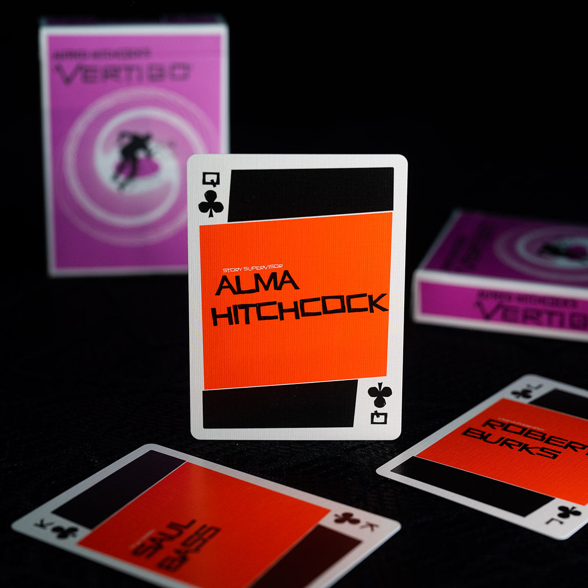 Vertigo Playing Cards Alternate Poster Edition Magenta – Fulton's