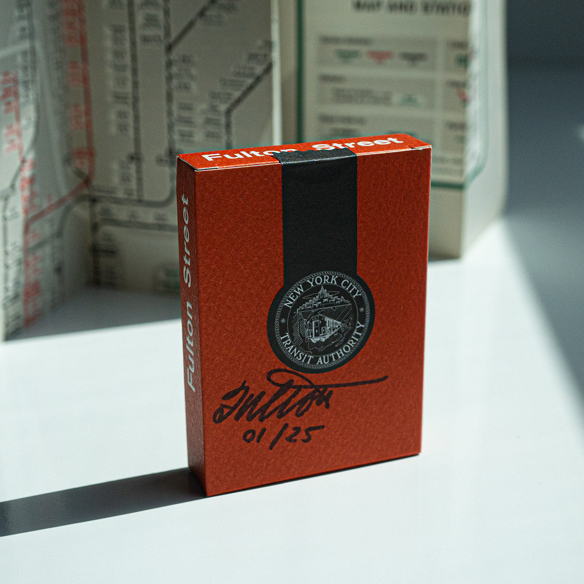 ARTIST PROOF FULTON STREET 1958 EDITION PLAYING CARDS