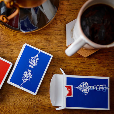 Ace Fulton's Casino Playing Cards Classic Edition BLUE