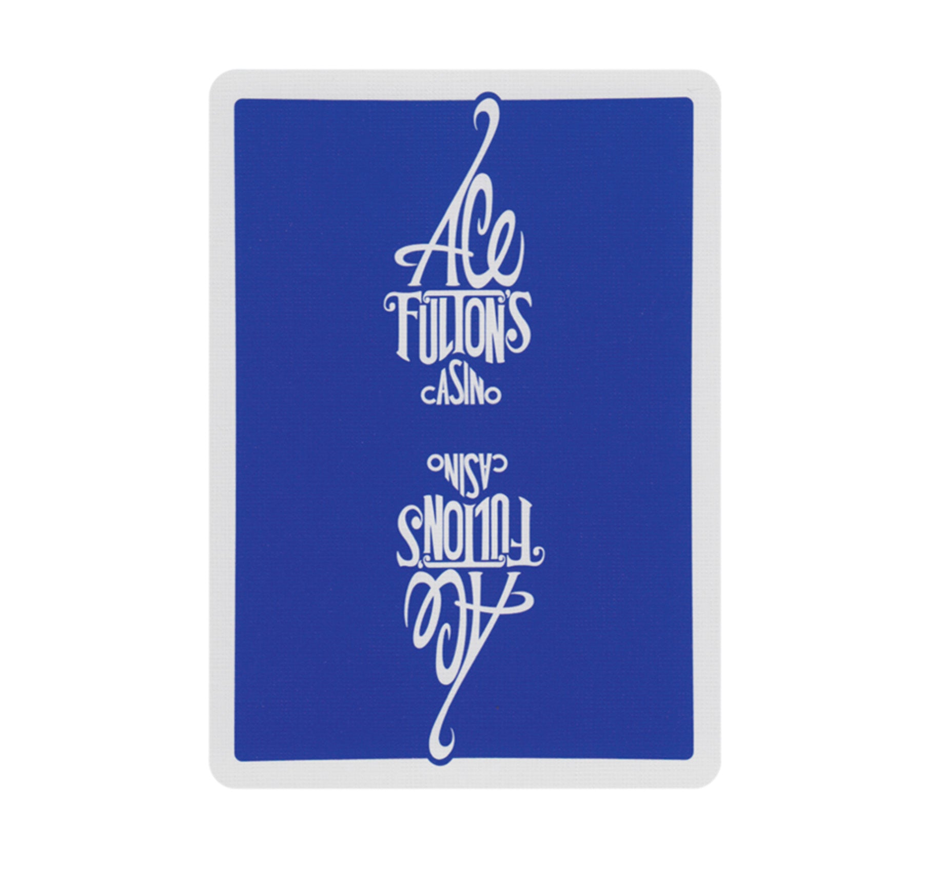 トランプ ACE FULTON'S CASINO Ace Fulton's Casino (Black) Playing Cards - Kingdom Cards