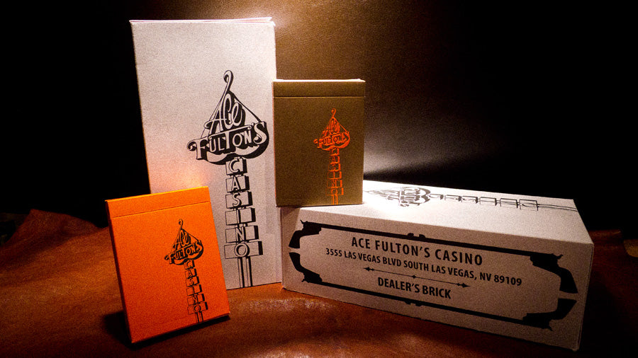 casino tobacco Ace Fulton's Casino Playing Cards - Tobacco Brown casino tobacco Ace Fulton's Casino Playing Cards - Tobacco Brown