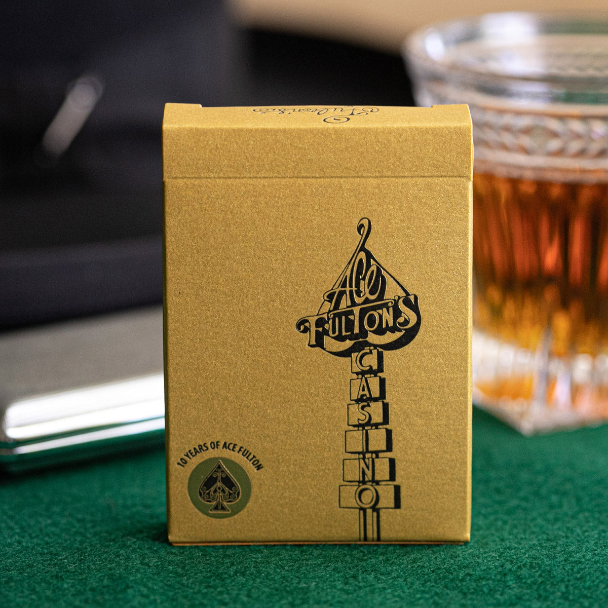 ACE FULTON'S 10 YEAR ANNIVERSARY GOLD NUGGET TUCK BOX
