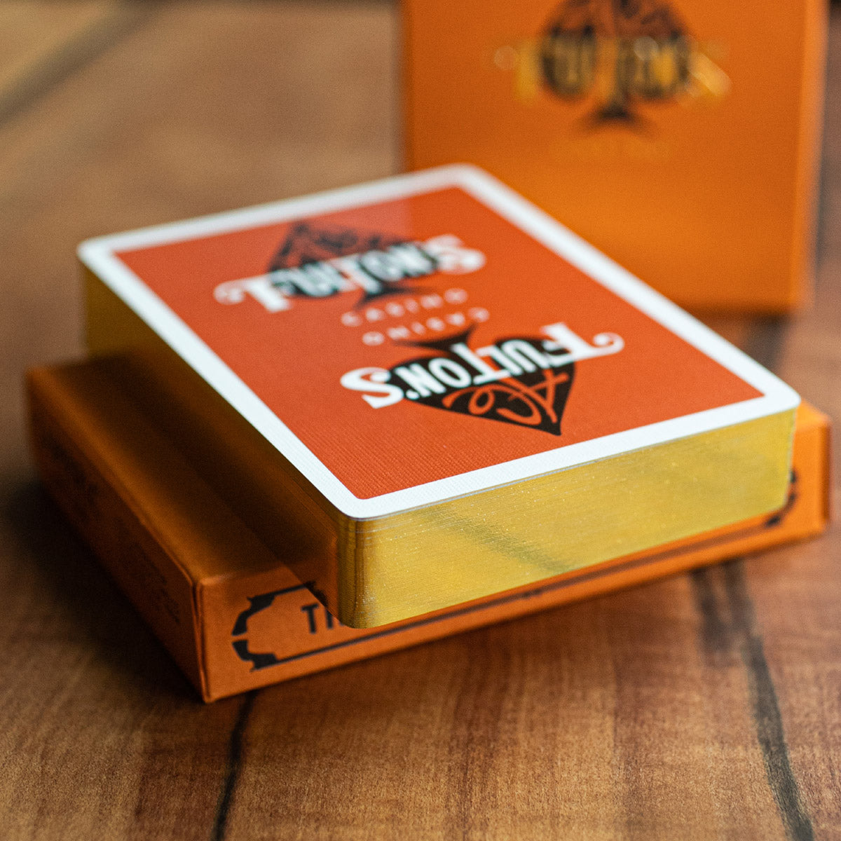 GILDED GOLD ACE FULTON'S VINTAGE BACK LITTLE TOKYO ORANGE