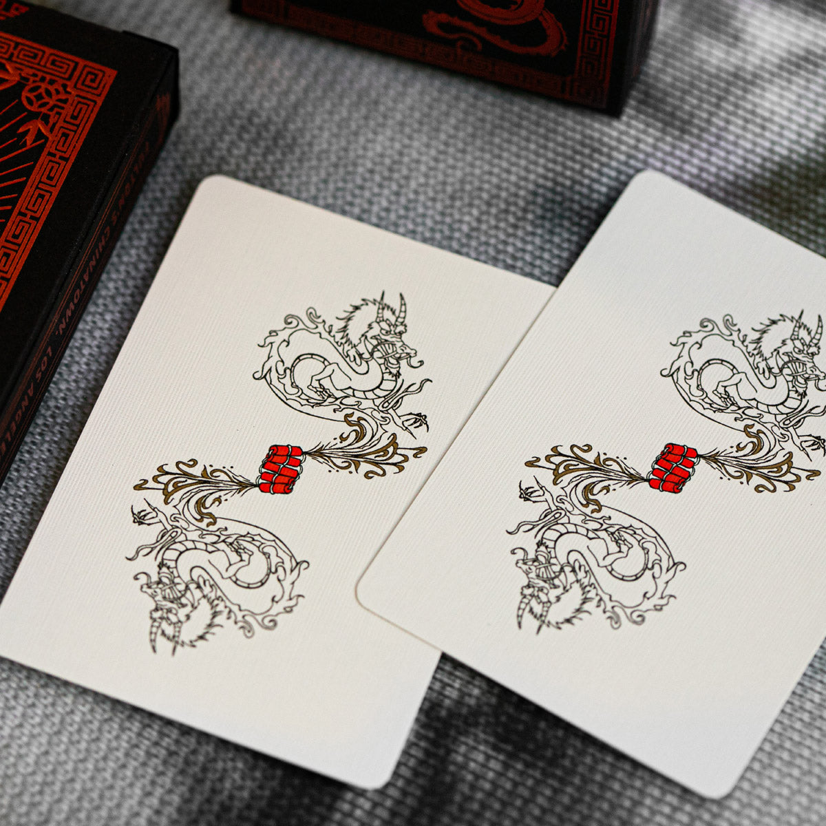 FULTON'S CHINATOWN TENTH ANNIVERSARY LIMITED EDITION PLAYING CARDS