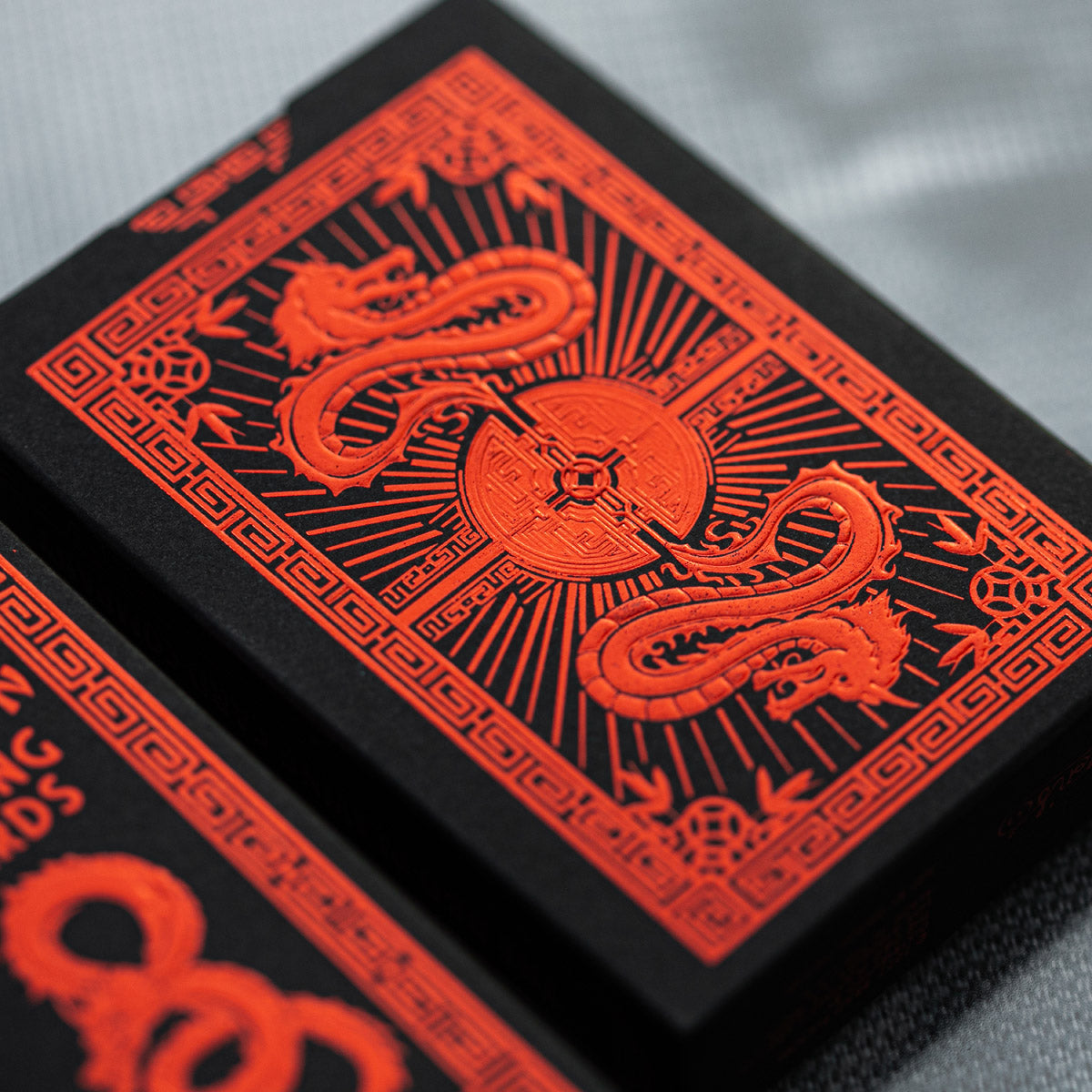 FULTON'S CHINATOWN TENTH ANNIVERSARY LIMITED EDITION PLAYING CARDS