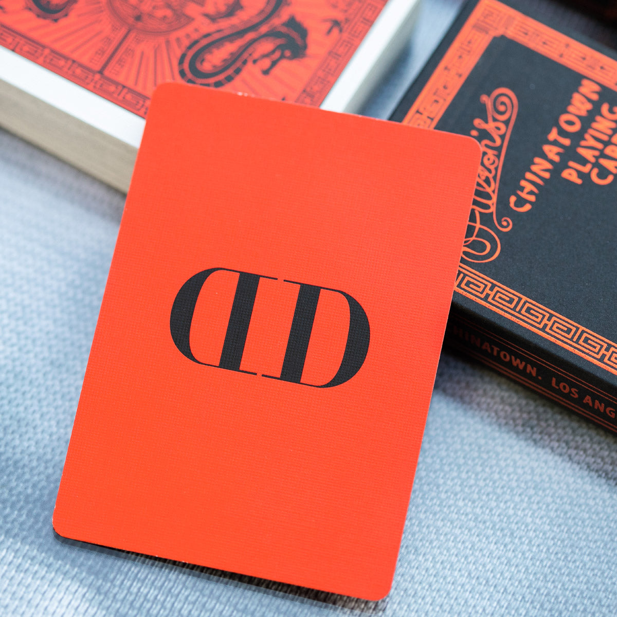 FULTON'S CHINATOWN TENTH ANNIVERSARY LIMITED EDITION PLAYING CARDS