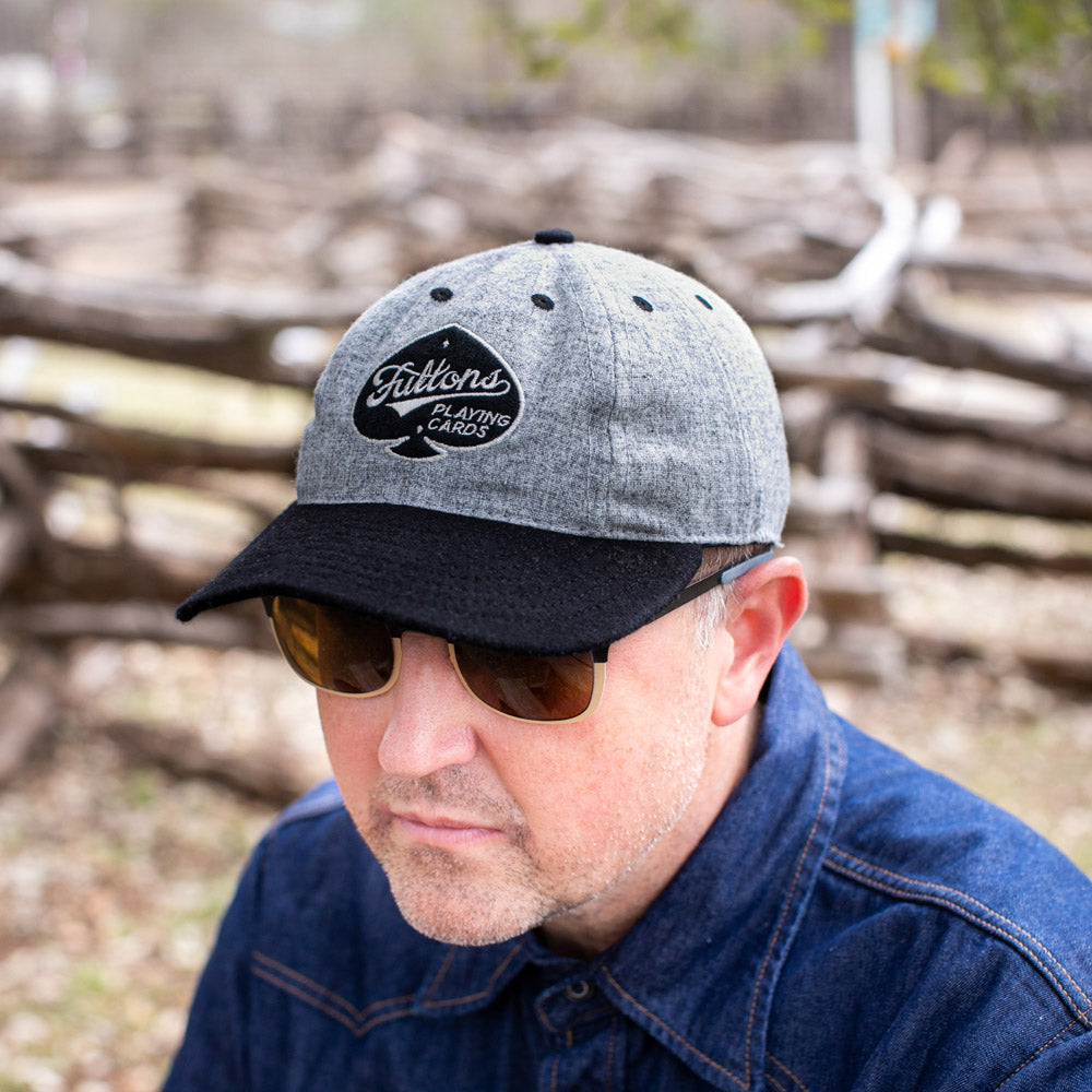 FULTON'S PLAYING CARDS EBBETS FIELD HAT MADE IN USA