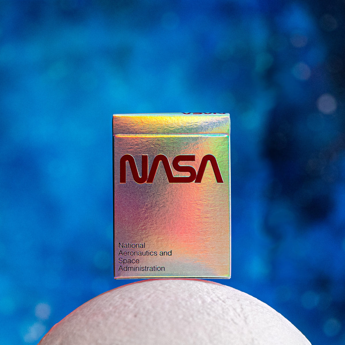 NASA WORM PLAYING CARDS LIMITED HOLOGRAPHIC TUCK BOX