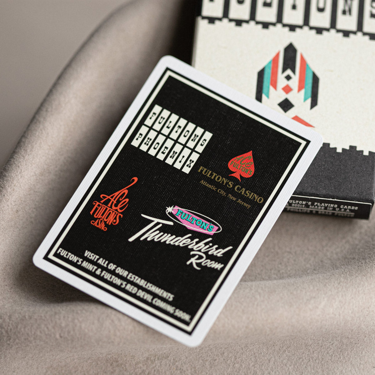 ACE FULTON'S PHOENIX CASINO PLAYING CARDS TEXAS TEA