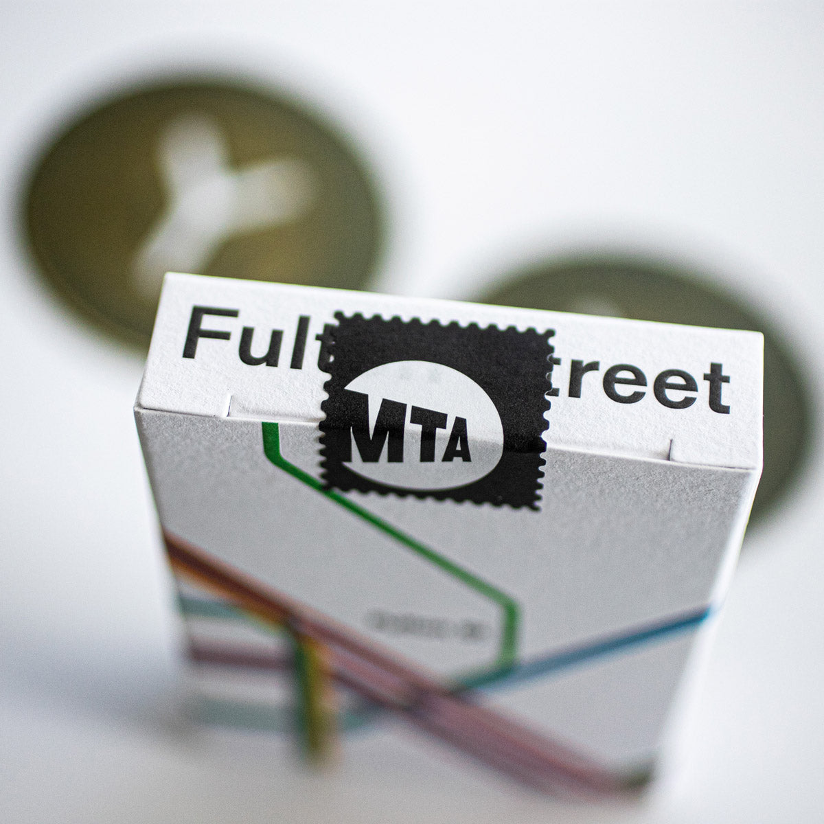 Mazzo di carte Fulton Street 1958 Edition Playing Cards Mazzo di carte Fulton Street 1958 Edition Playing Cards